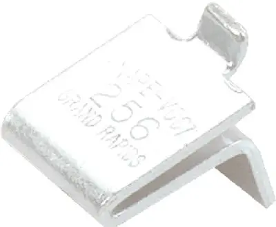 Knape & Vogt Silver Steel Shelf Support Clip 23 Ga 7/8 Inch