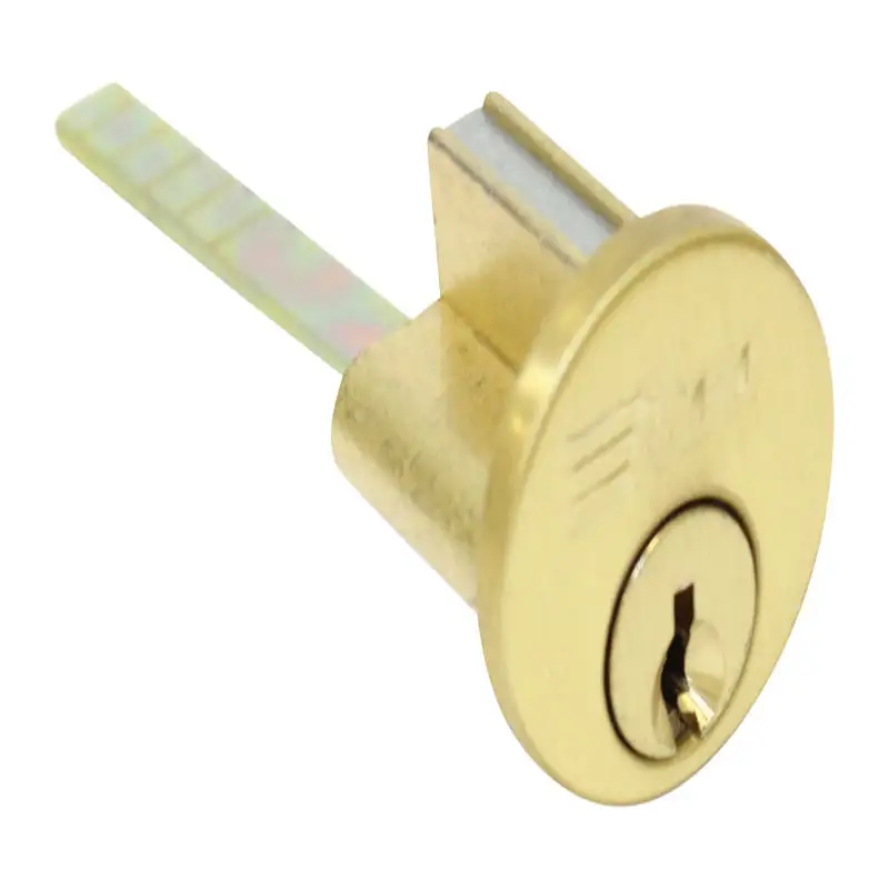 Kaba Ilco KW9 Brass Mortise Cylinder Keyed Differently High Security Lock Cylinder Commercial Doors