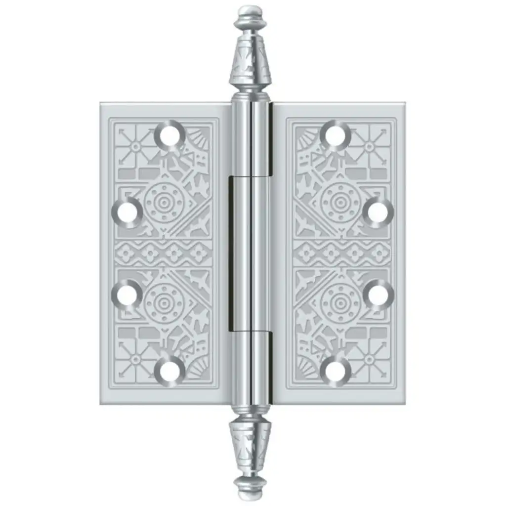 Deltana DSBP45U15A Full Mortise Square Hinge Antique Nickel