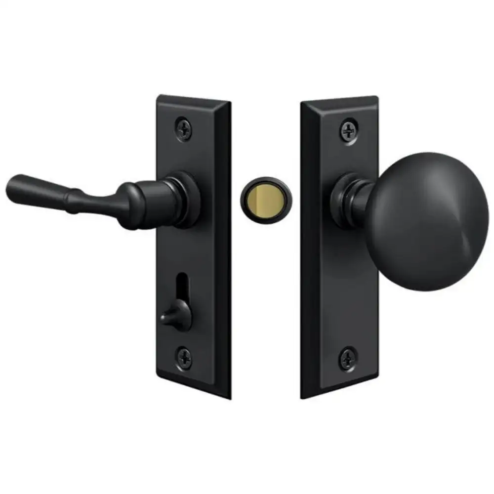 Square Storm Door Latch Mortise Lock - Heavy Duty Hardware Tools on Sale Deltana