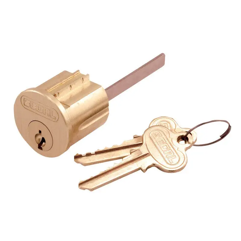 Prime-Line Security Bright Brass Mortise Lockset - Classic and Secure
