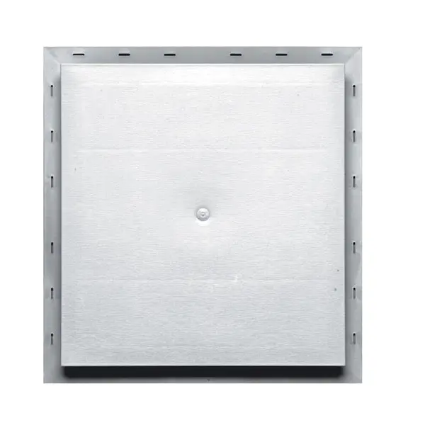 Builders Edge 130110005001 Mounting Block Stainless Steel White Finish
