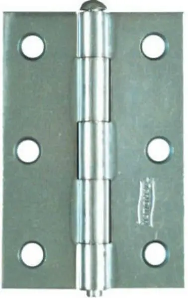 National Hardware Light Narrow Hinge 3 Inch x 2 Inch Zinc 2-Pack Doors and Cabinets