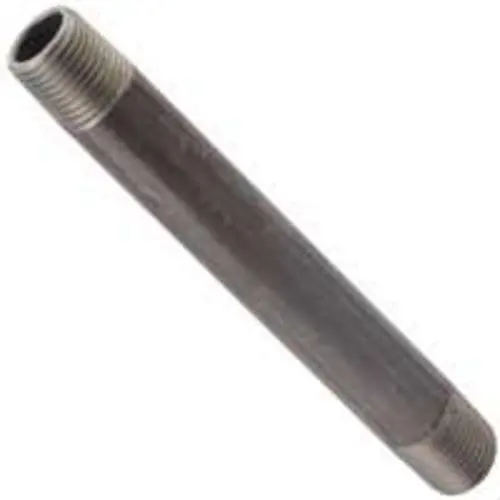 Worldwide Sourcing 2X10 Black Pipe Nipple 2 Inch X 10 Inch