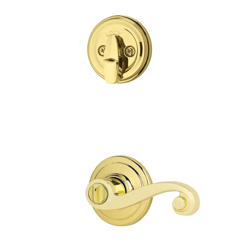 Milan Square Non Handed Interior Handleset - Builders Hardware Equipment Kwikset