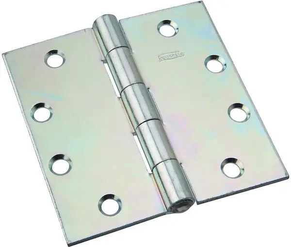 National Hardware N140-798 Non-Removable Pin Hinges Zinc Plated 4.5 Inch