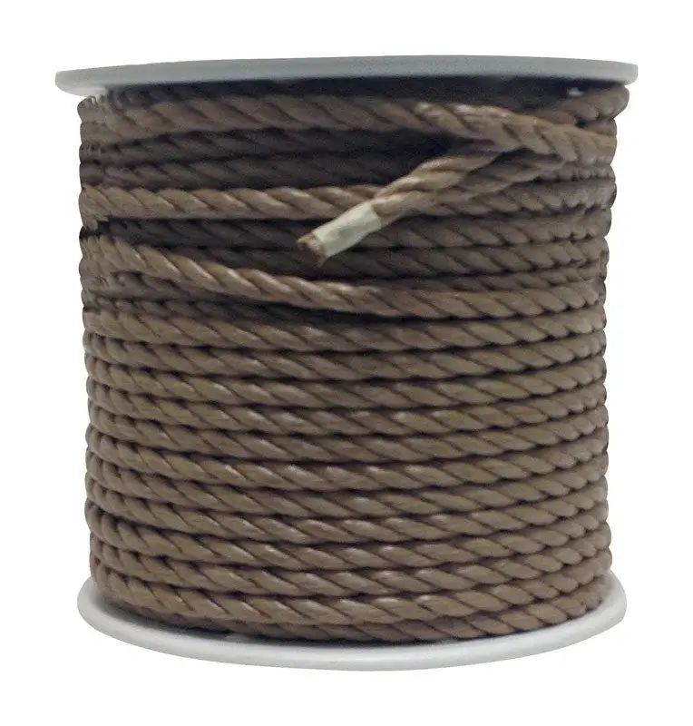 Koch 11/64 Inch White Diamond Braided Nylon Rope 200 Feet Decorative and Utility Use