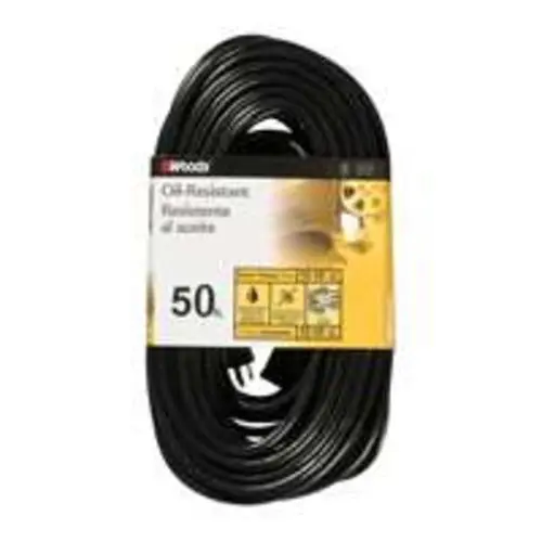 Woods 50-Feet 12/3 SJTOW Outdoor Extension Cord 15 Amp