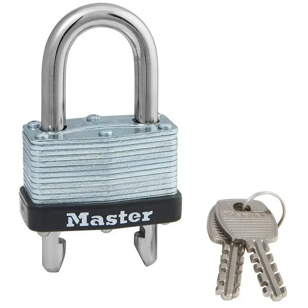 Master Lock 510D Warded Laminated Steel Padlock 1-3/4 Inch