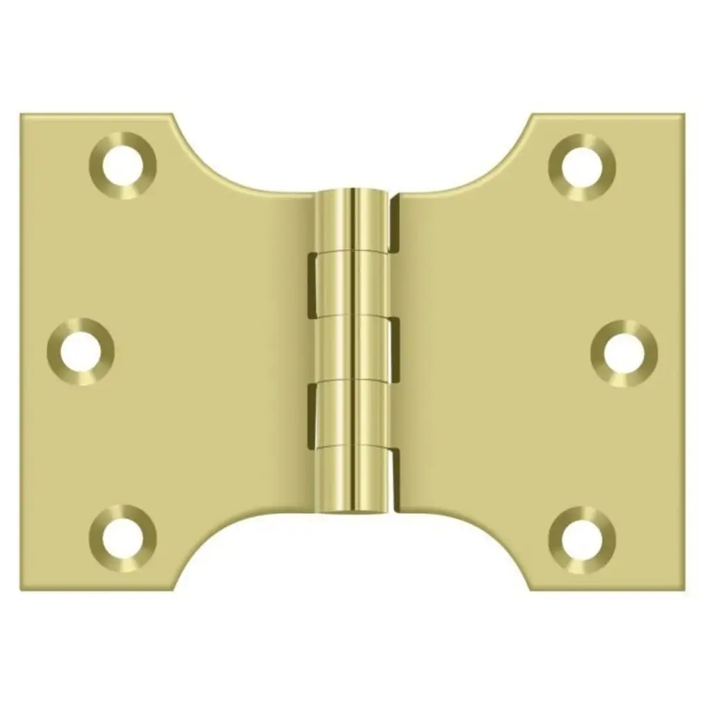 Deltana DSPA4040U10B Parliament Hinge 4x4 Inch Oil Rubbed Bronze Cabinet Door Hinge