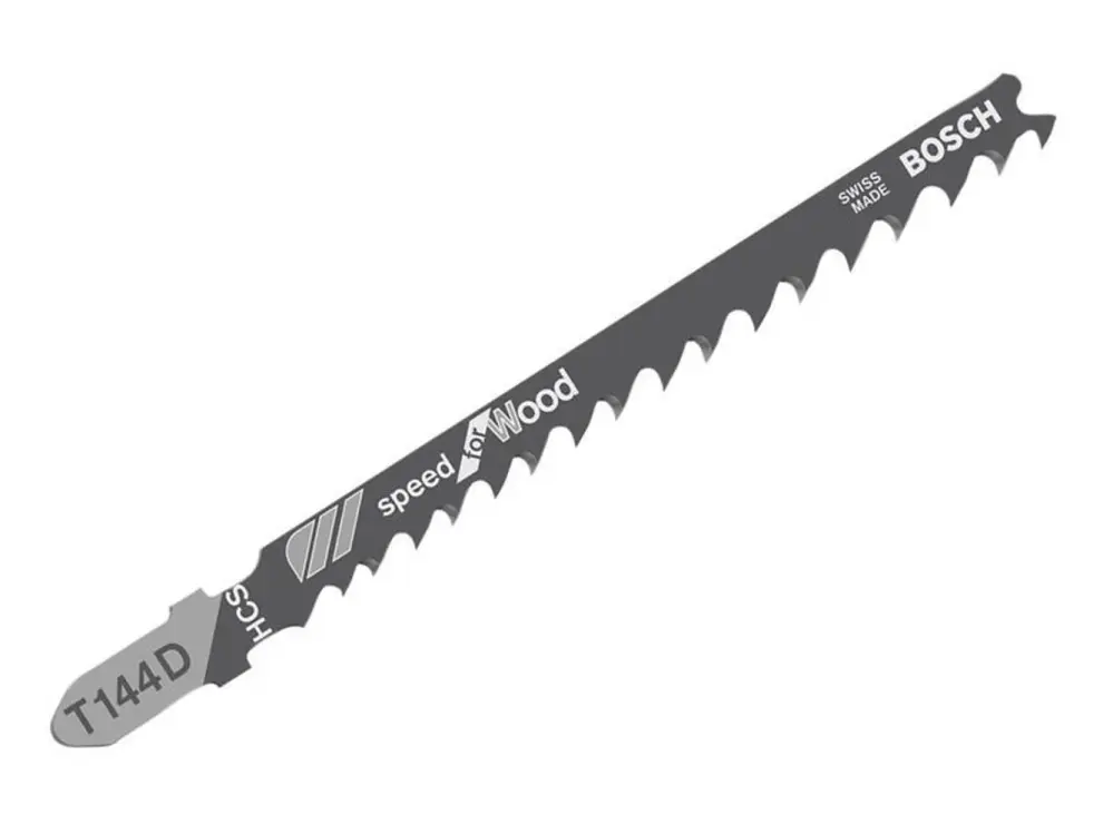 Bosch Powertool Accessories T 144 D Speed Wood Jigsaw Blade 100Mm Pack 5