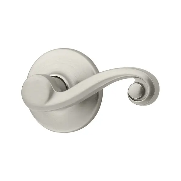 Kwikset Signature Series Lido Universal Passage Lever Satin Nickel Door Handle