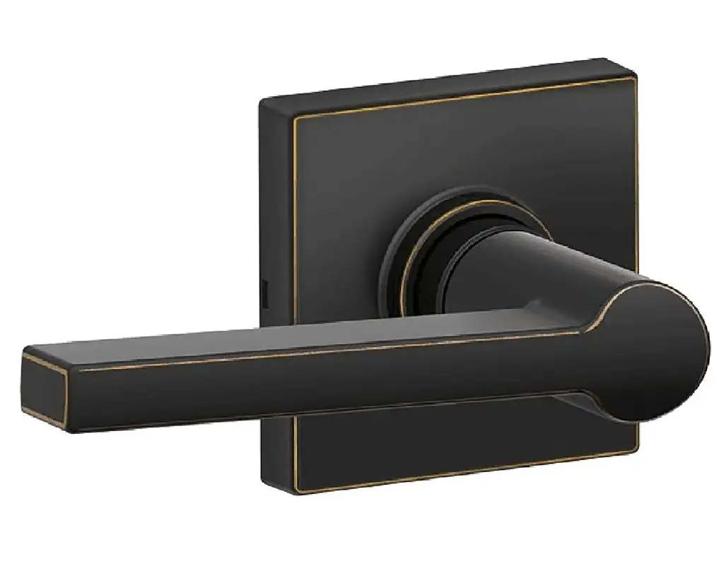 Schlage J10SOL619COL J Series Non-Locking Passage Lock Set Trim