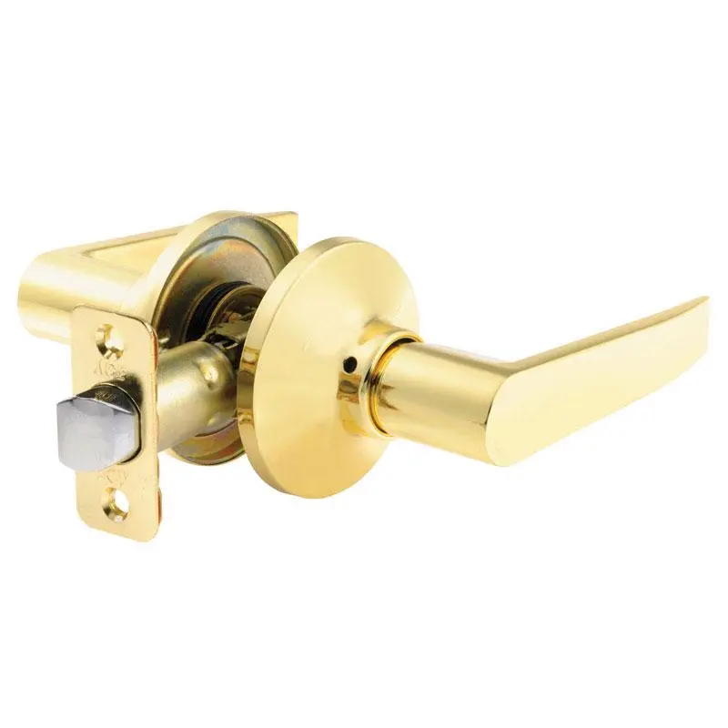 Ace Straight Lever Satin Passage Lockset 1-3/4 Inch Interior Doors