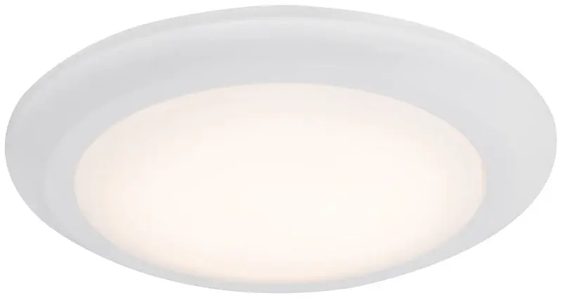 Boston Harbor CL006AC1215-16 Flush Mount Ceiling Fixture, 120 V, 17 W, 1-Lamp, LED Lamp, 1200 Lumens, Alabaster Fixture