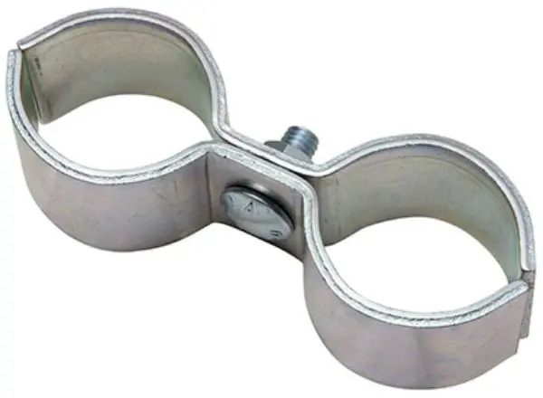 National Hardware Steel Pipe Clamp 2 Inch Zinc Plated 300BC Heavy Duty