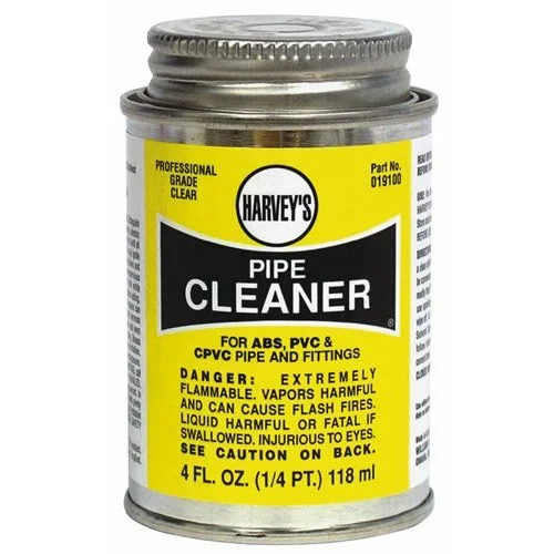 Harvey 019100-24 All-Purpose Pipe Cleaner 4 Oz Clear Plumbing