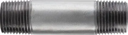 1-1/2 Inch x 4 Inch Galvanized Pipe Nipple Plumbing and Construction Stz Industries