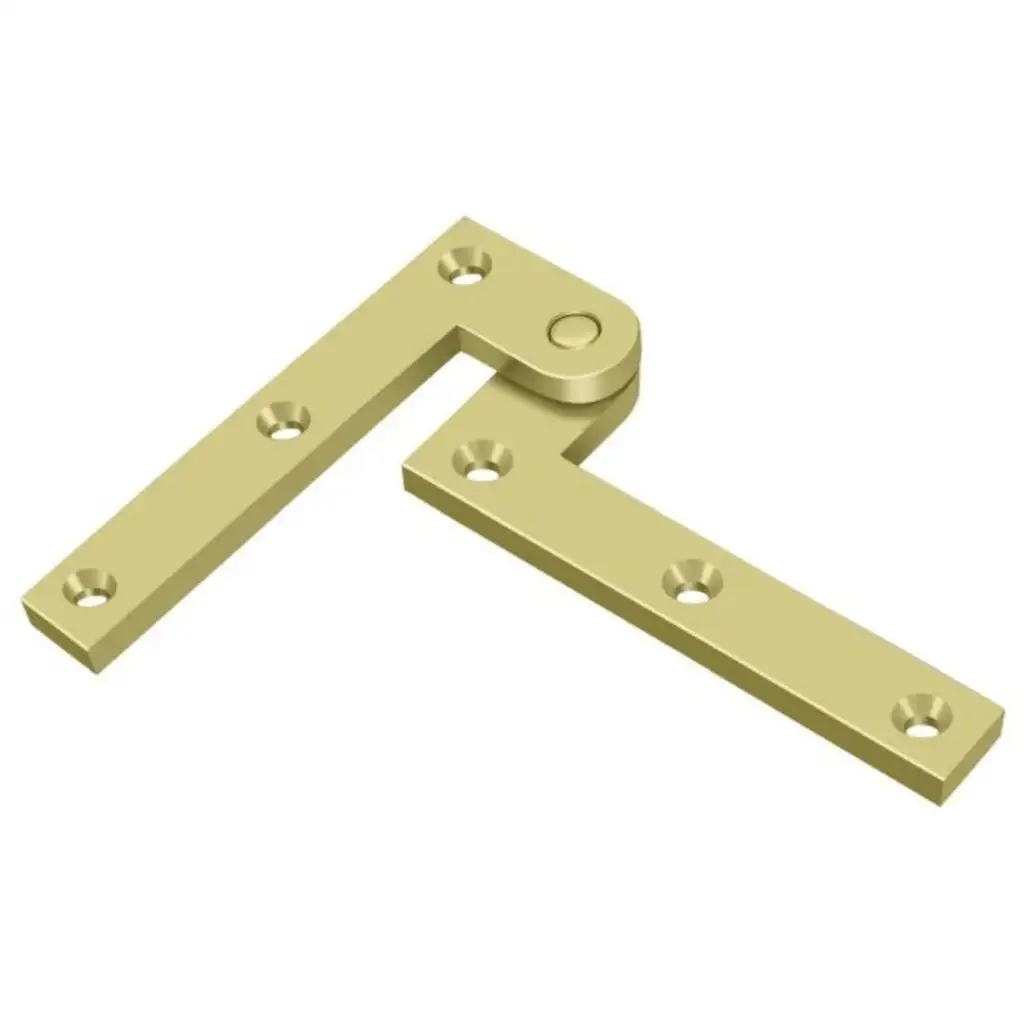 Deltana PH60U14 Pivot Hinge Bright Nickel Heavy Duty Door Hinge