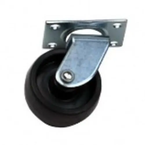 Shepherd Hardware 9558 Black Plate Caster 1-5/8 Inch Industrial Use