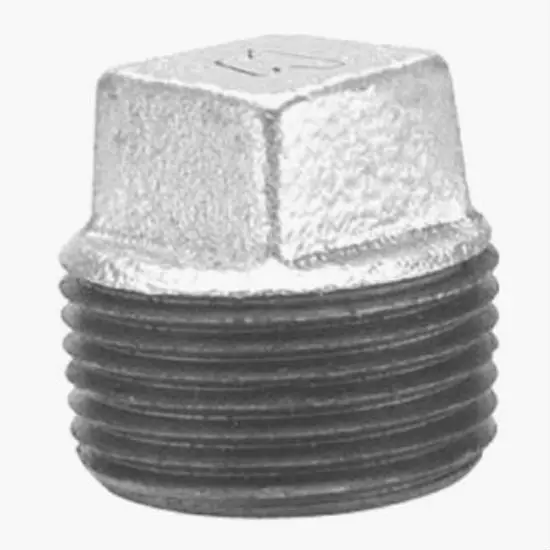 Anvil 8700160008 Galvanized Plug 1-1/4 Inch Pipe Fittings
