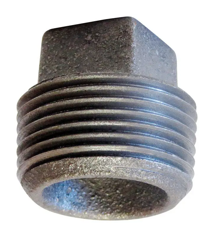 Anvil 4 MPT Cast Iron Square Head Plug