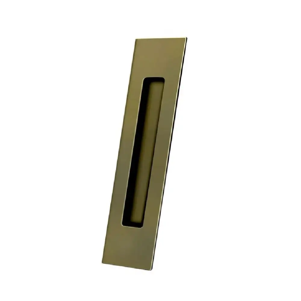 Deltana Lifetime Brass Pocket Sliding Door Flush Pull FP10225CR003