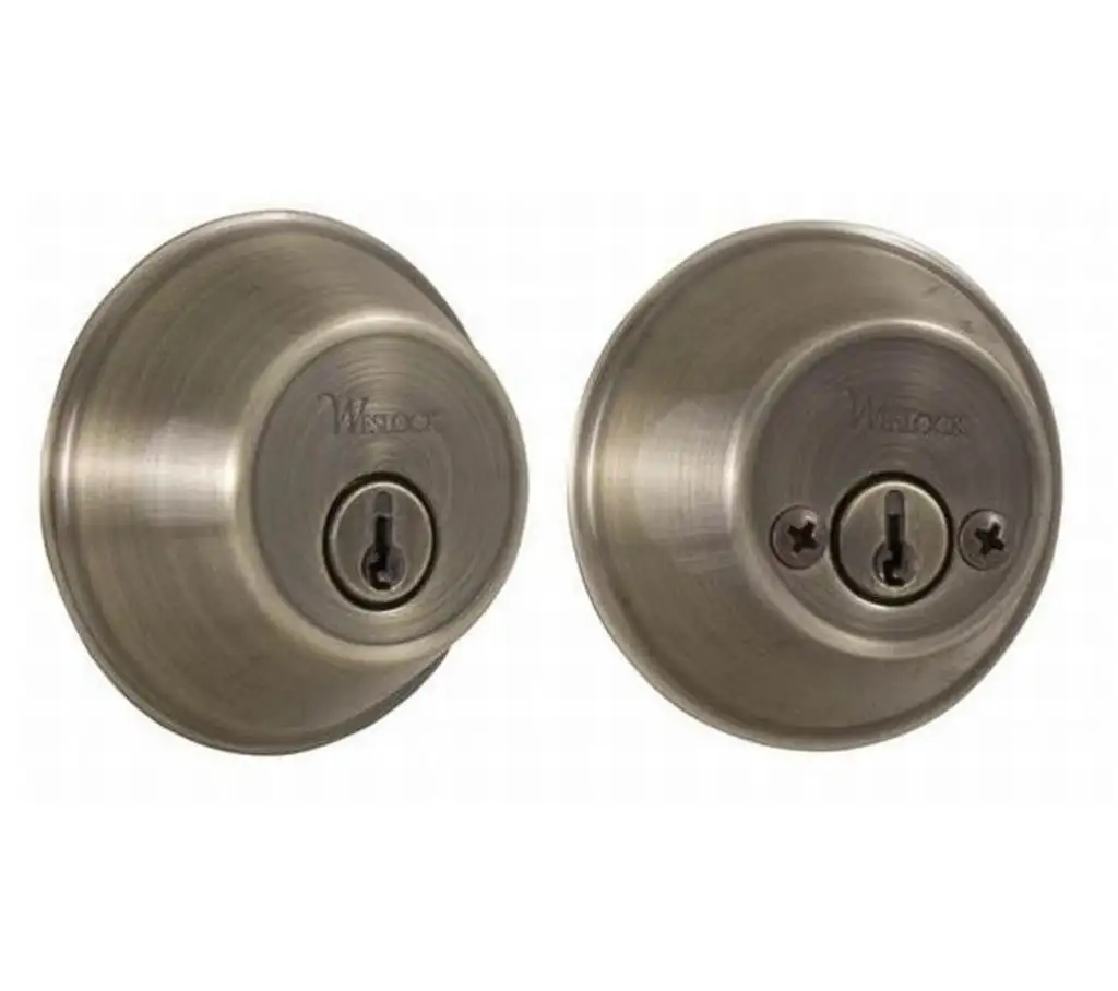 Decorative Privacy Pocket Lock Polished Nickel - Budget Hardware Item Deltana