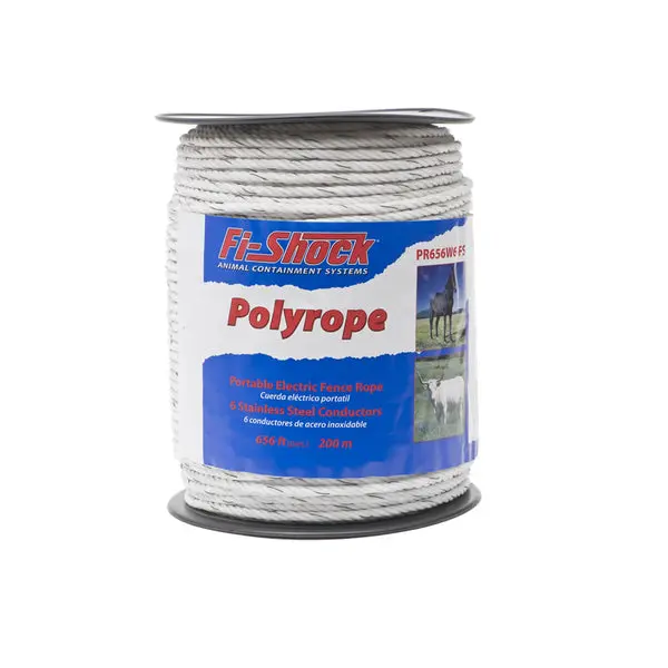 Fi-Shock PR656W6-FS 6-Strand Polyrope 656 Feet