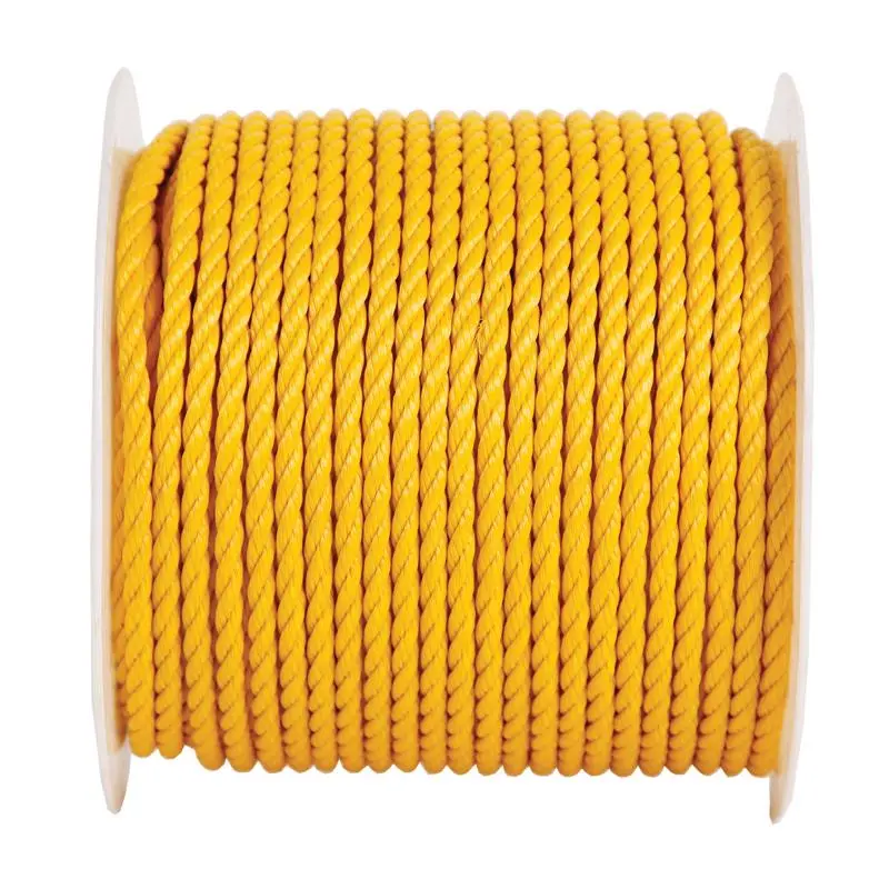 Wellington 3/8 . Dia. x 600 ft. Orange Twisted Poly Rope Pack 600