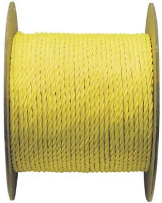 Wellington 15019 Polypropylene Rope 3/8 Inch Diameter 600 Feet Yellow