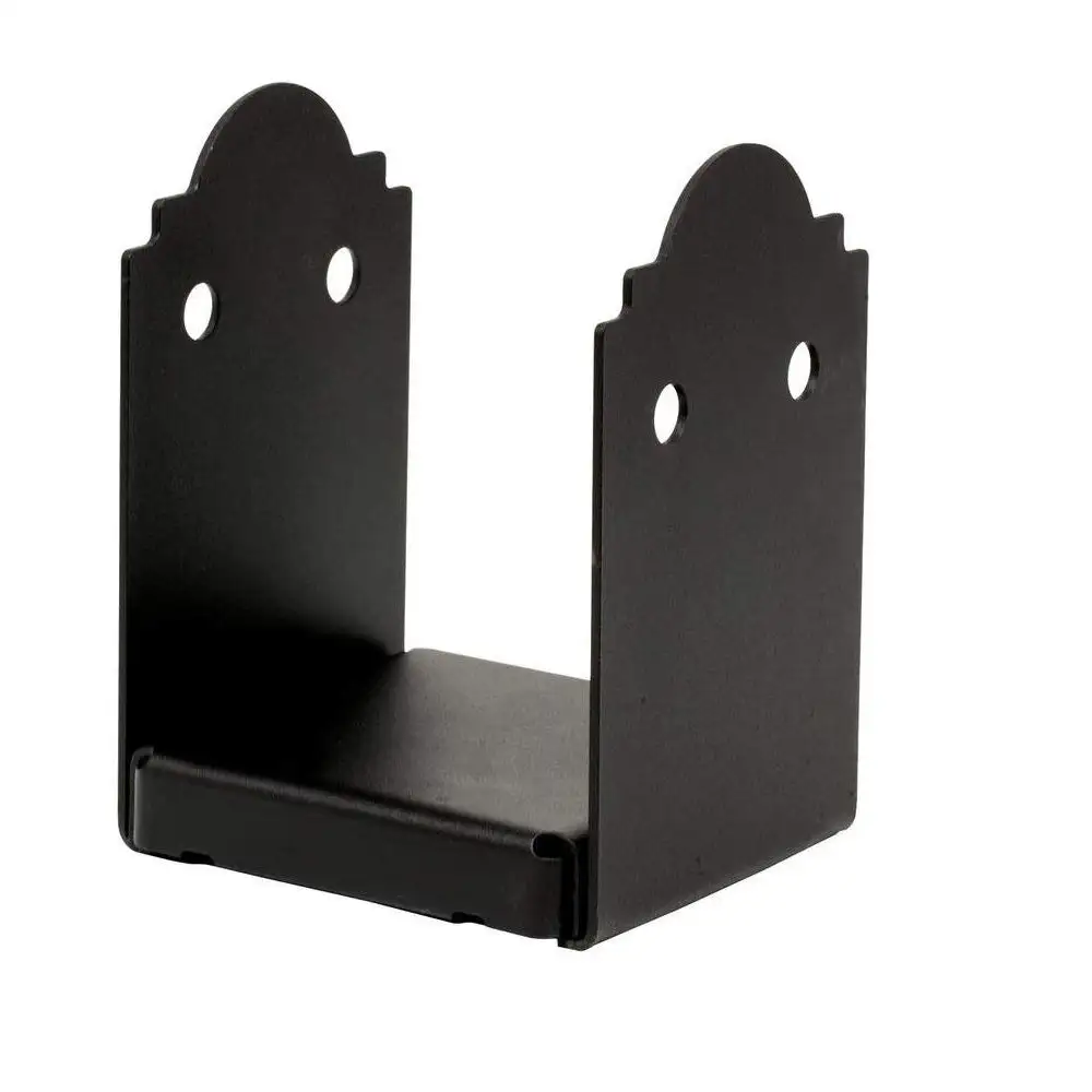 Simpson Strong-Tie APB66R ZMAX Post Base Black 6x6 Wood Posts