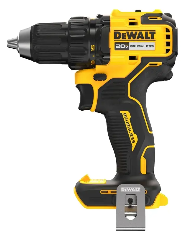 DEWALT DCD793B Rechargeable Drill Driver, Tool Only, 20 V, 1/2 Chuck, Keyless Chuck, Includes: (1) Belt Hook