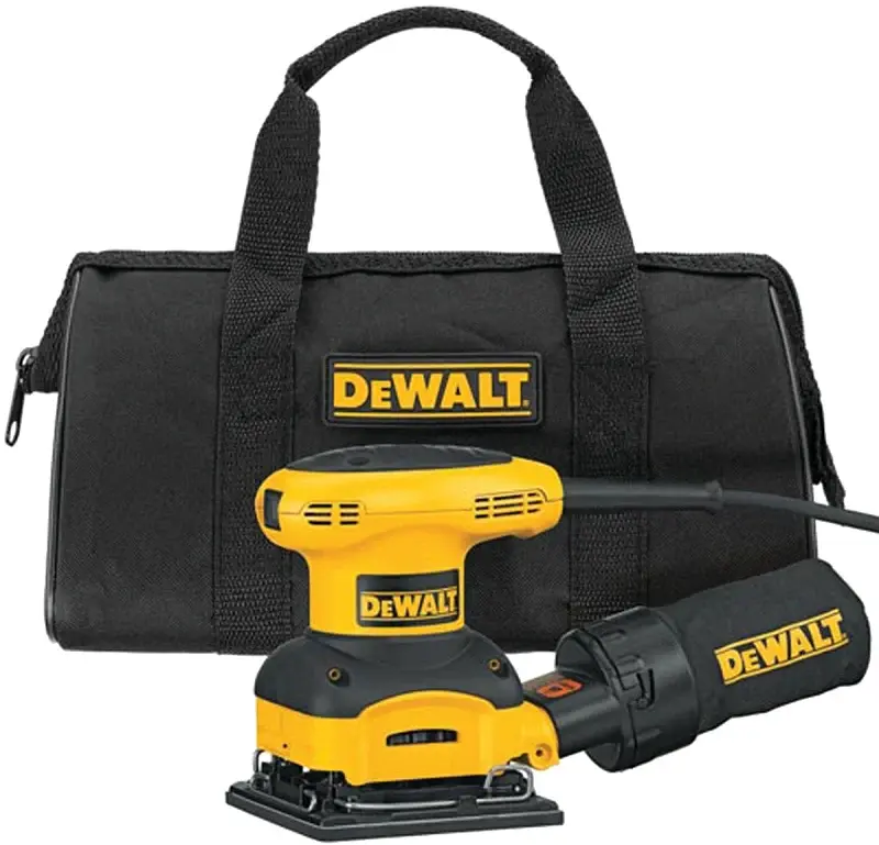 DEWALT DWE6411K/D26441K Palm Sander Kit, 2.3 , 1/4 Sheet