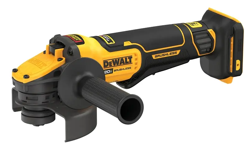DEWALT DCG416B Brushless Paddle Switch Angle Grinder Flexvolt Advantage, Tool Only, 20 V, 5/8-11 Spindle
