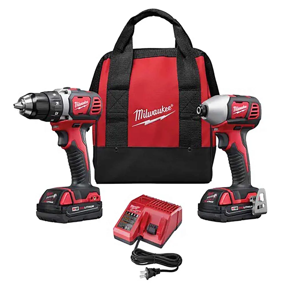 High Torque M18 Lithium-ion Rechargeable Drill and Impact Driver Set