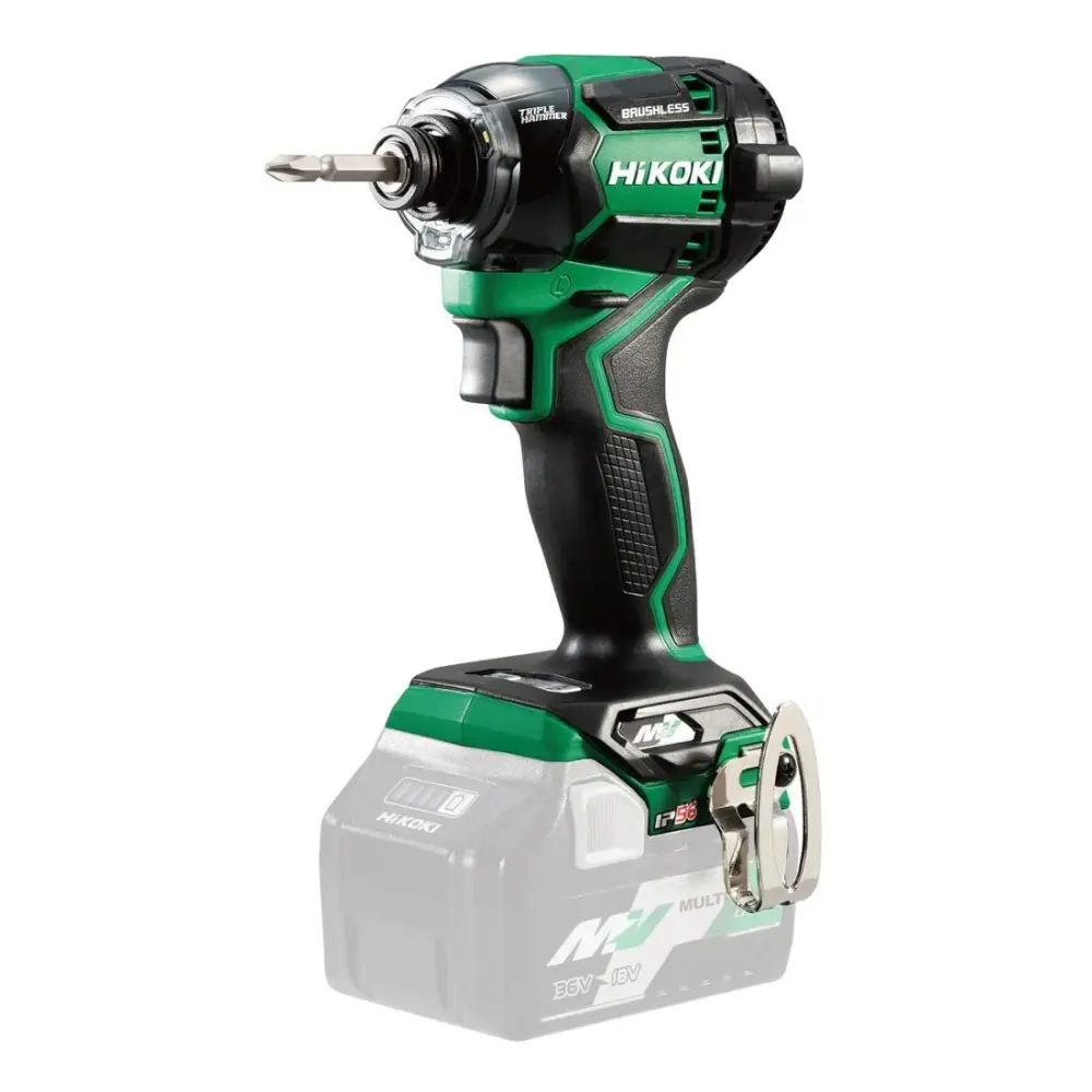 HiKOKI WH36DCW2Z 36v MULTI VOLT Wireless Brushless 1/4" Impact Driver Body Only