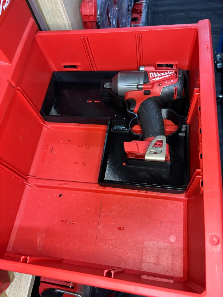 Insert M18 FUEL 3/8" Mid Torque Impact Wrench 2861 Packout Drawers (MMT2861 D)