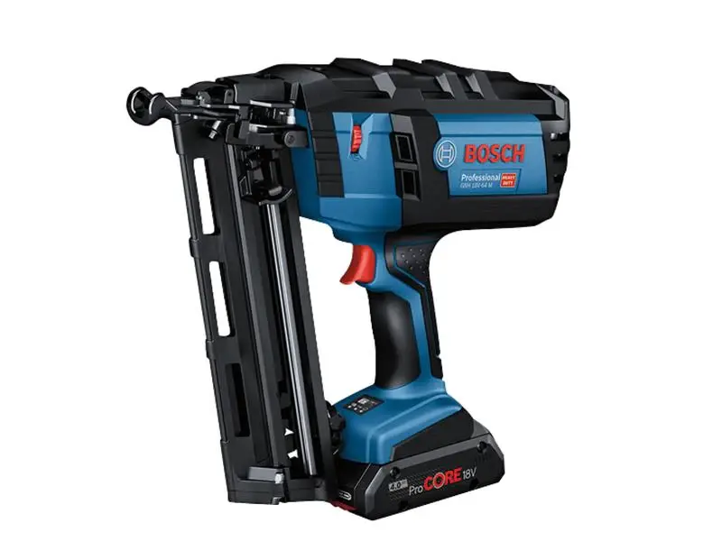Bosch GNH 18V-64 M Master Brad Nailer 18V 2 x 4.0Ah ProCORE18V Li-ion