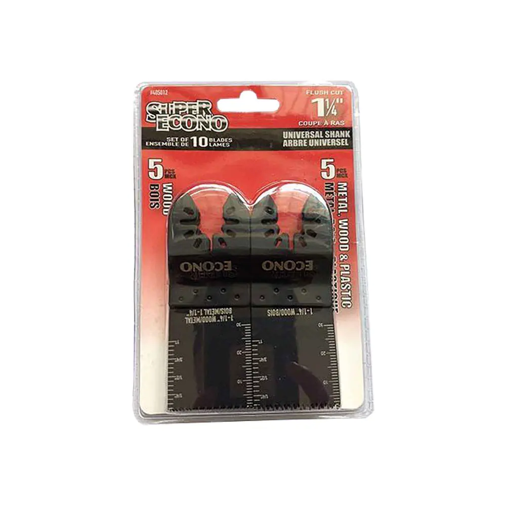 Blade Set Oscillating Tool, 10 Pieces