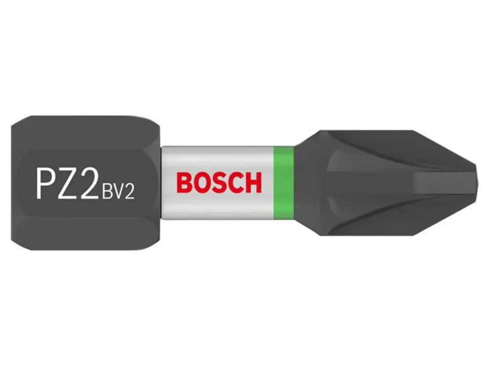 Bosch Powertool Accessories Pro Impact Screwdriver Bit Pz2 X 25Mm Pack 25
