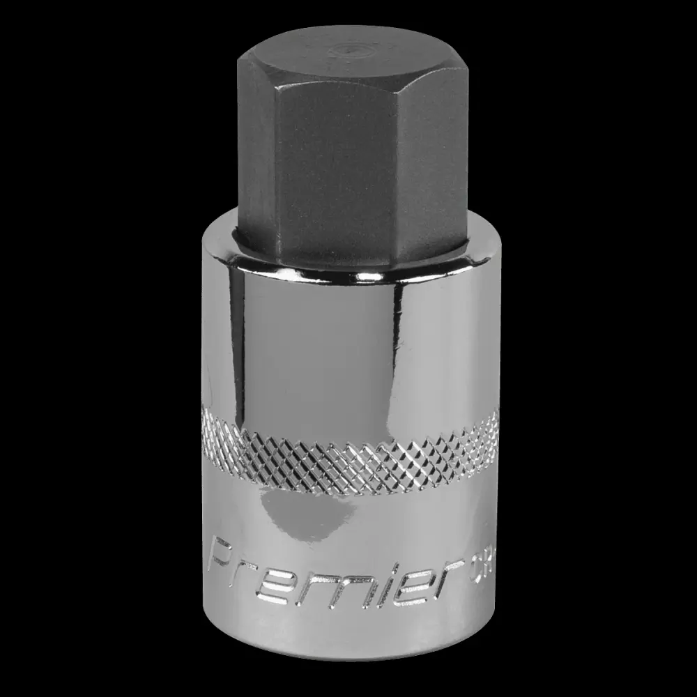 Sealey SBH026 Hex Socket Bit 19mm 1/2"Sq Drive