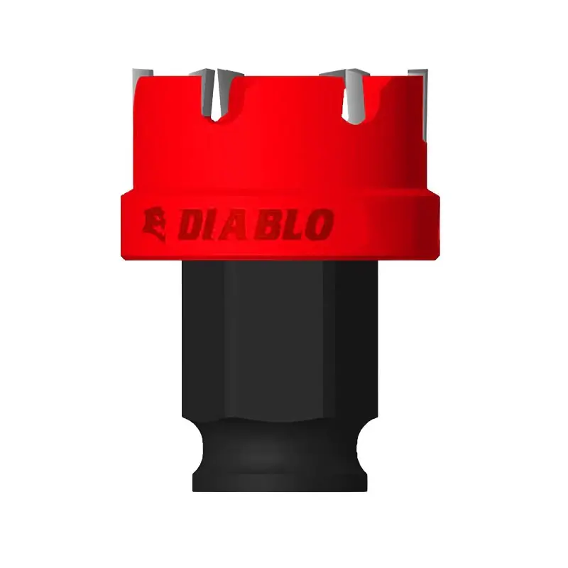 Diablo Steel Demon DHS1250CF Hole Cutter, 1-1/4 Dia, Carbide Cutting Edge