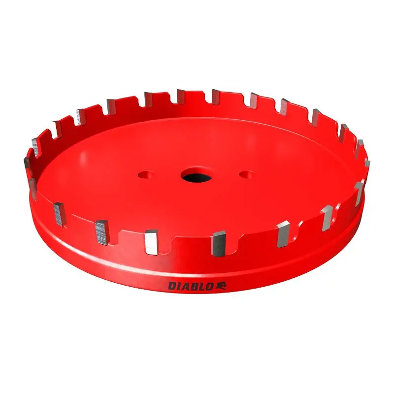 Diablo Steel Demon DHS4500CF Hole Cutter, 4-1/2 Dia, Carbide Cutting Edge