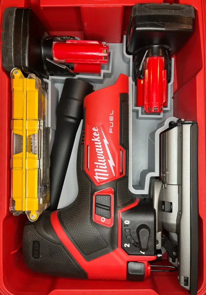 Packout Insert M12 Fuel Jigsaw (MFJS) | Quick Release | Secure Fit