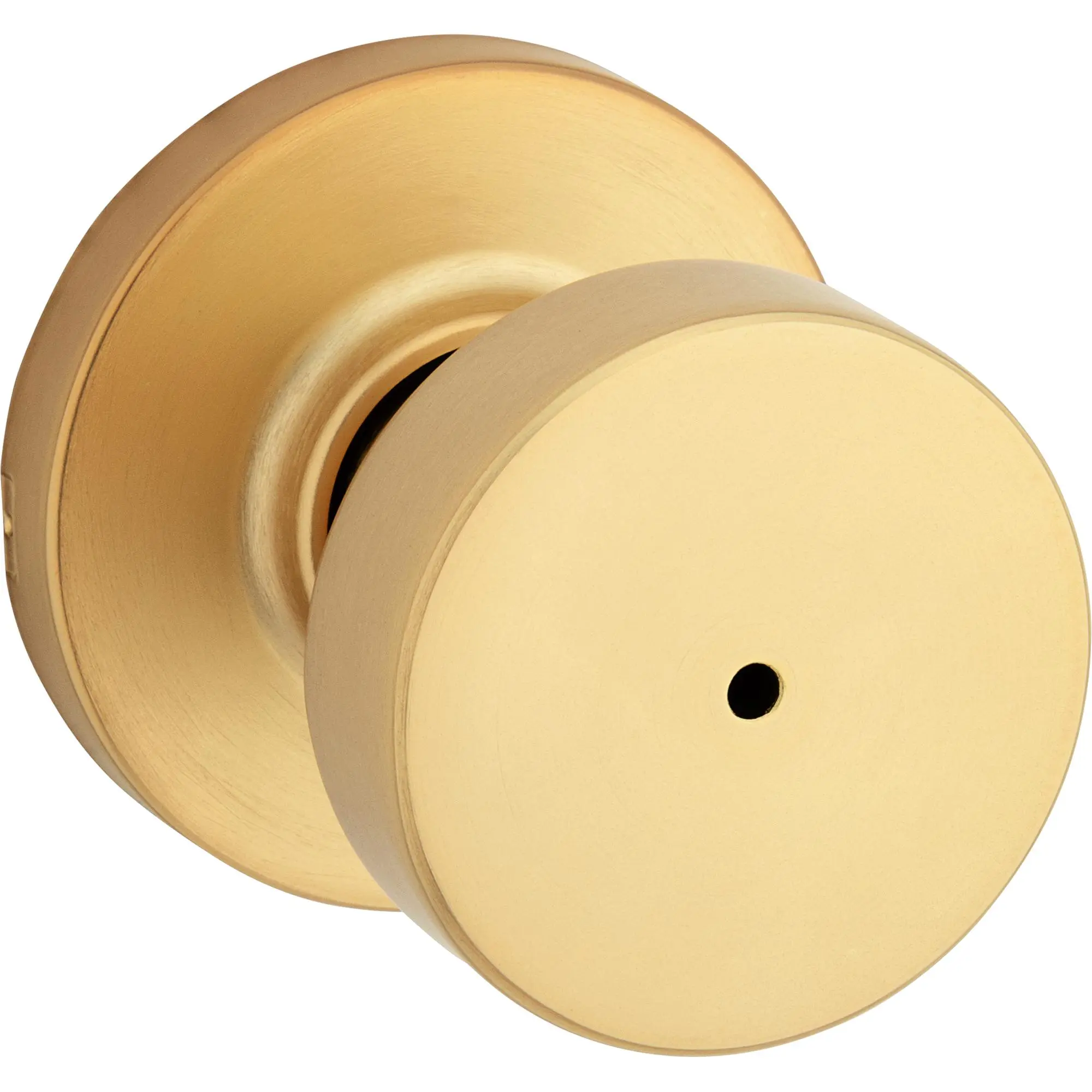 730PSK RDT 4 6AL RCS Pismo Privacy Door Knob Satin Brass Finish