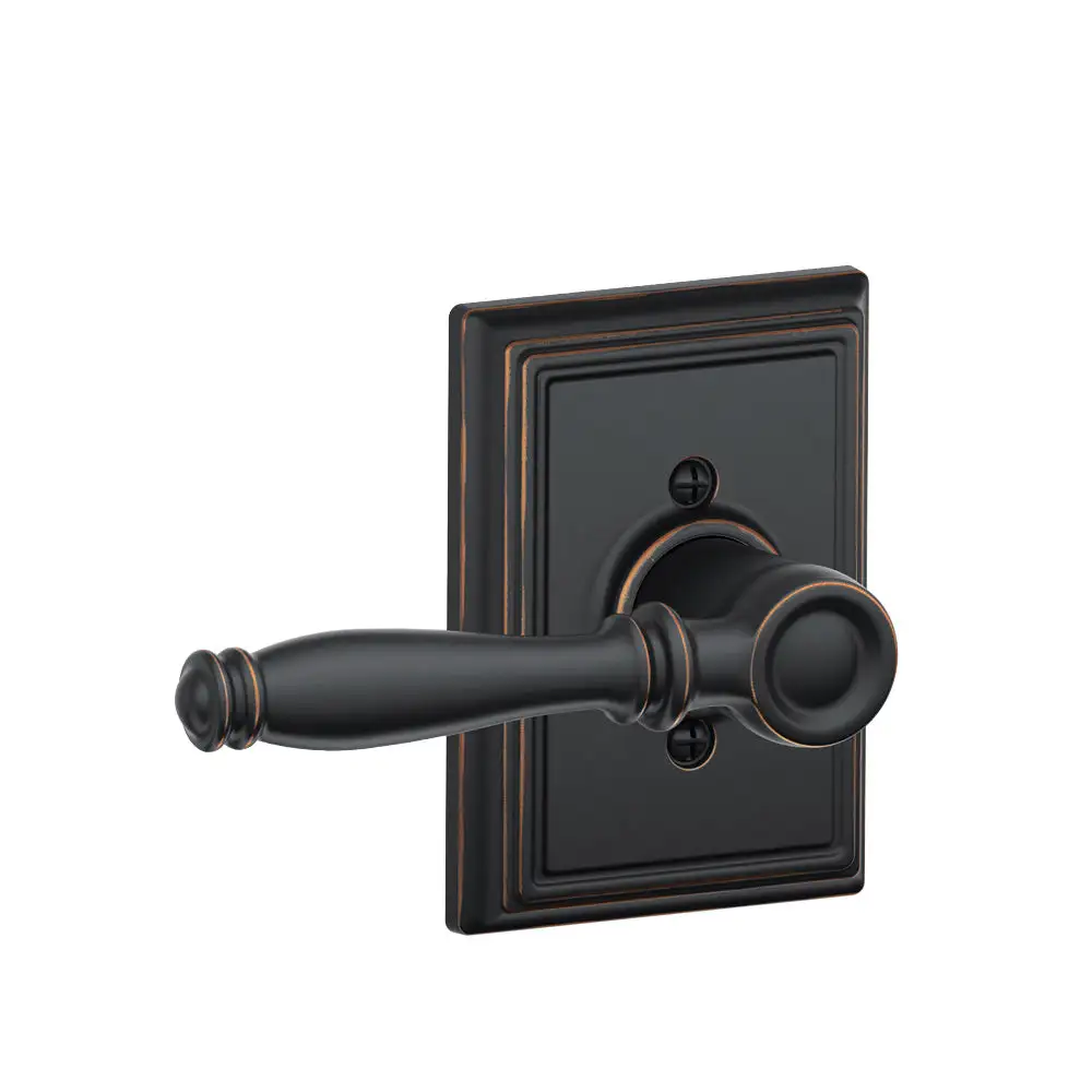 Century Collection Elan Privacy Lever Satin Chrome - Best Construction Hardware Equipment Schlage