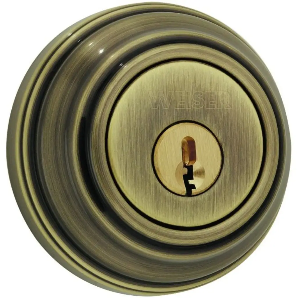 Weiser GLA331G26 Galiano Privacy Door Lock Bedrooms and Bathrooms Weiser Lock