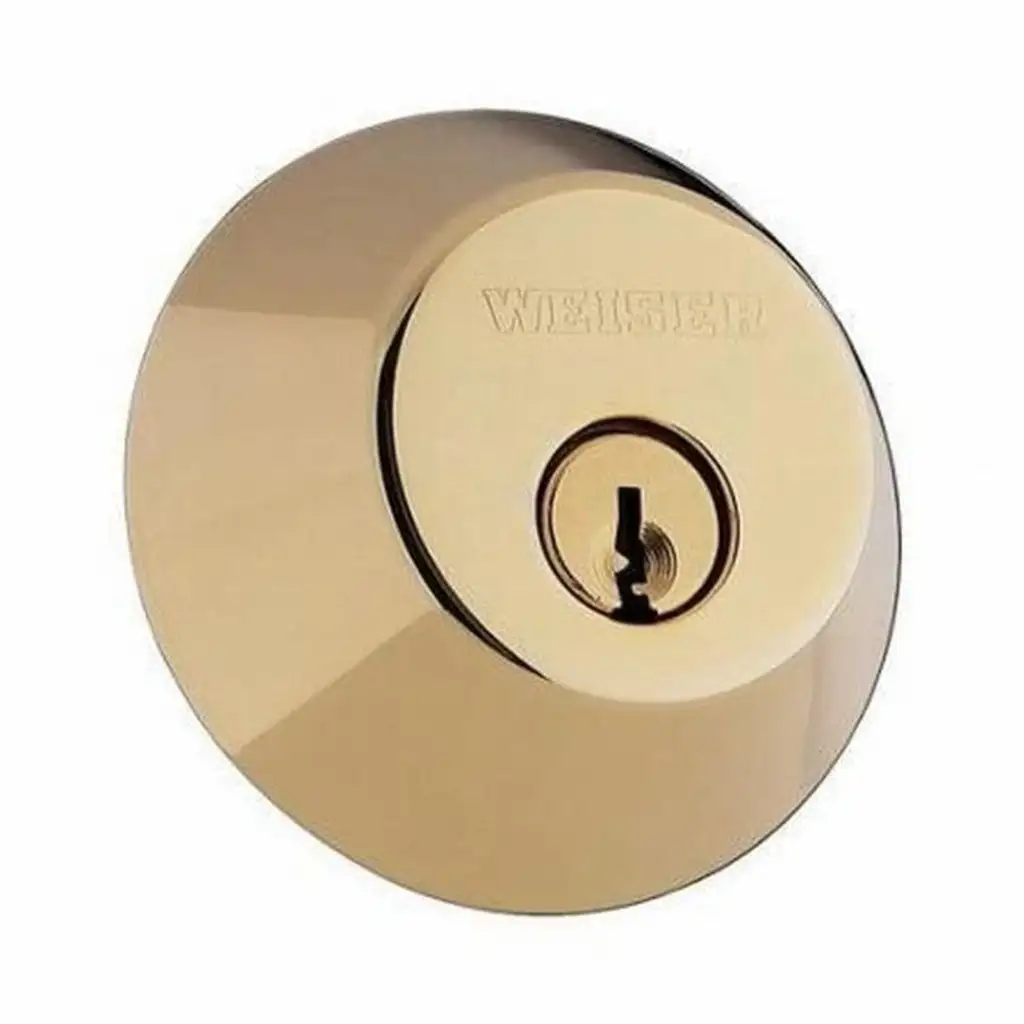 Weiser GLC331AI11P Alfini Privacy Door Lock Antique Brass Weiser Lock