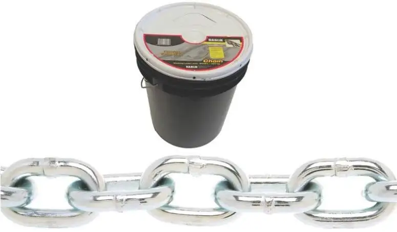 Baron PC30316P Proof Coil Chain Grade 30 Zinc Plated 3/16 x 250 Feet
